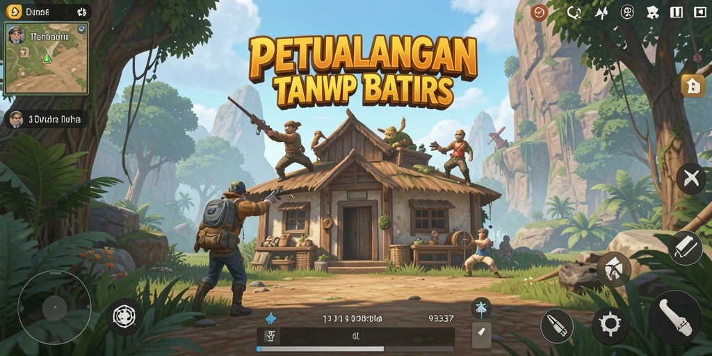 Tampilan aksi mendebarkan dalam dunia terbuka 93337.