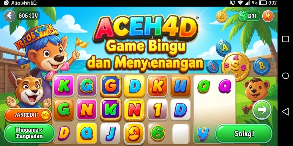 Tampilan menarik saat bermain Bingo di ACEH4D.