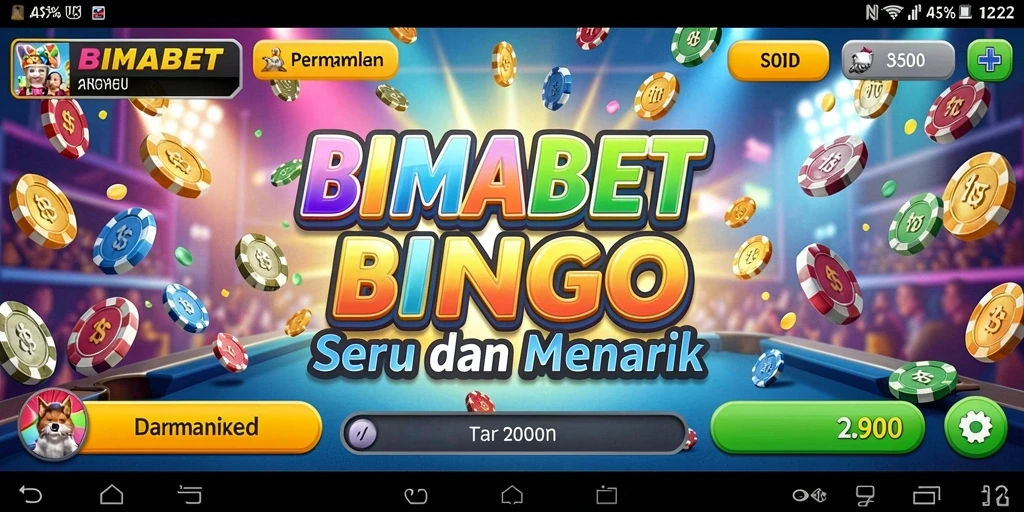 Tampilan gameplay seru dan interaktif di BIMABET.