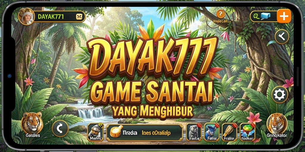 Tampilan gameplay menarik di DAYAK777 dengan grafis cerah dan desain menyenangkan.