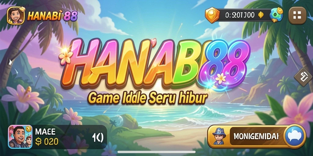 Tampilan gameplay menarik dalam HANABI88 dengan elemen Idle.