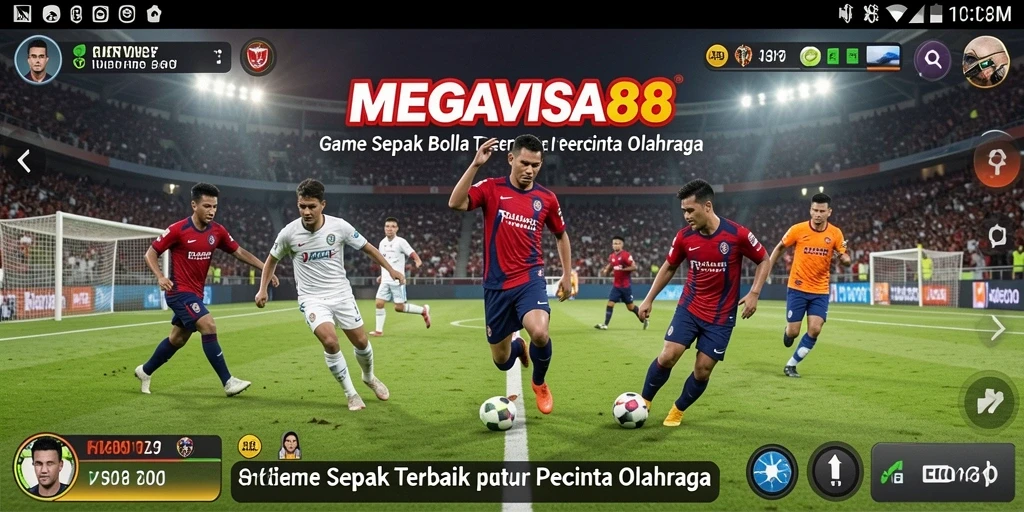 Tampilan gameplay dinamis dalam MEGAVISA88 yang menegangkan dan seru.