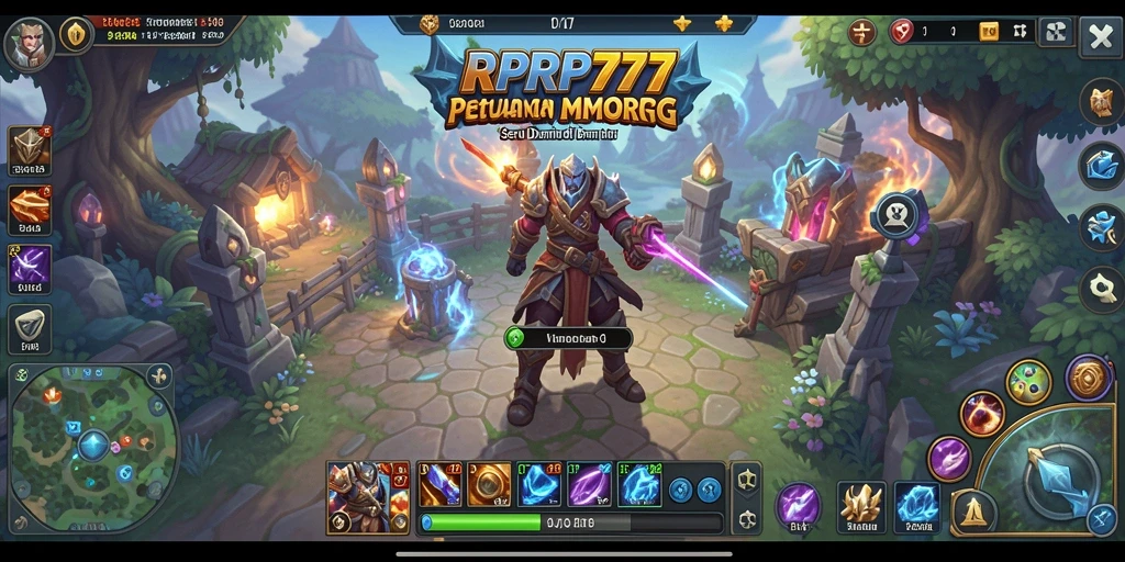 Tampilan gameplay seru di dunia petualangan RPRP777 yang memikat.