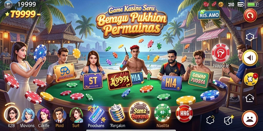 Tampilan gameplay T9999 dengan grafis yang menawan dan fitur menarik.