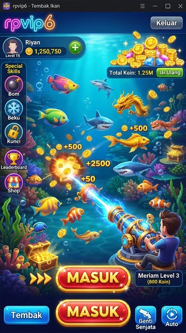 Screenshot fitur pencarian aplikasi di rpvip6.